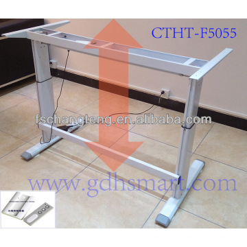 Estrutura de mesa Chernomo com controle sem fio disponível e estrutura de mesa elétrica Ahelo ajustável em altura e estrutura de mesa com suporte para sentar Byala